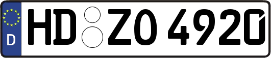 HD-ZO4920