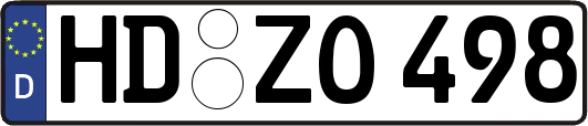 HD-ZO498