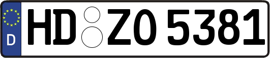 HD-ZO5381