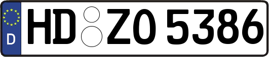 HD-ZO5386