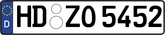 HD-ZO5452