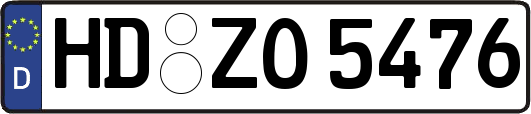 HD-ZO5476