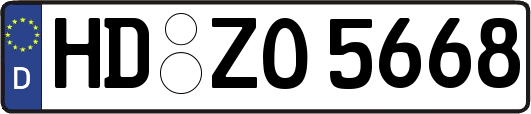HD-ZO5668