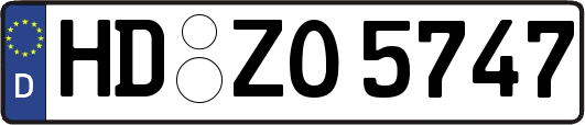 HD-ZO5747