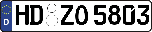 HD-ZO5803