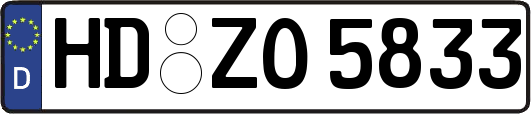 HD-ZO5833