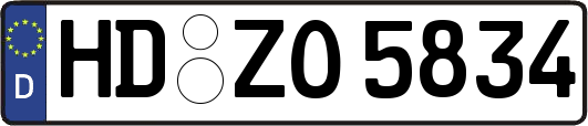 HD-ZO5834