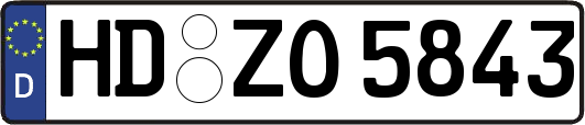 HD-ZO5843