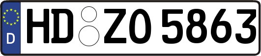 HD-ZO5863