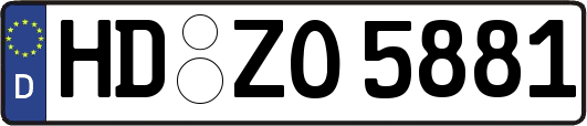 HD-ZO5881