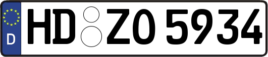 HD-ZO5934