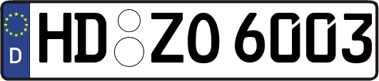 HD-ZO6003