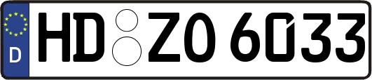 HD-ZO6033