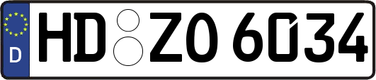 HD-ZO6034