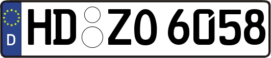 HD-ZO6058
