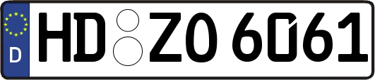 HD-ZO6061