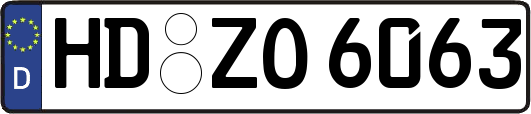 HD-ZO6063