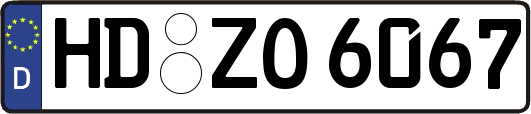 HD-ZO6067