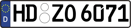 HD-ZO6071