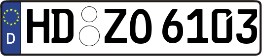 HD-ZO6103