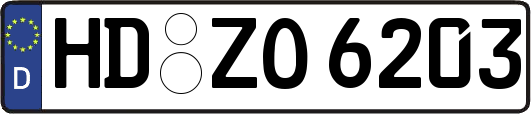 HD-ZO6203