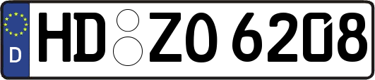 HD-ZO6208