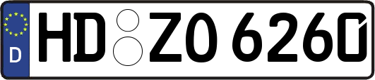 HD-ZO6260