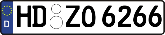 HD-ZO6266