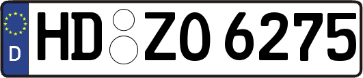 HD-ZO6275