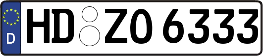 HD-ZO6333