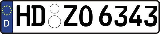 HD-ZO6343