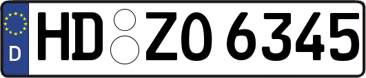 HD-ZO6345
