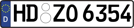 HD-ZO6354