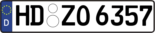 HD-ZO6357