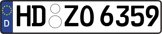 HD-ZO6359