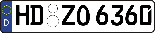 HD-ZO6360
