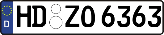 HD-ZO6363