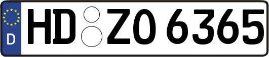 HD-ZO6365