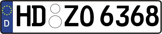 HD-ZO6368