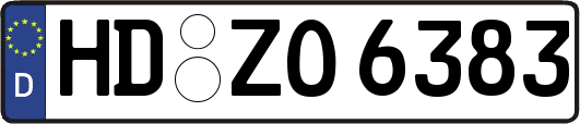 HD-ZO6383