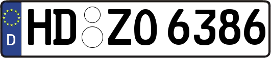HD-ZO6386