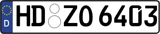 HD-ZO6403