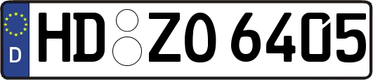 HD-ZO6405