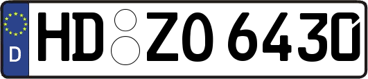 HD-ZO6430
