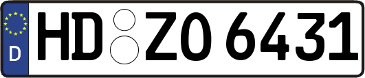 HD-ZO6431