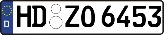 HD-ZO6453