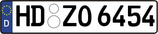 HD-ZO6454