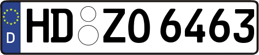 HD-ZO6463