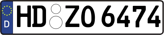 HD-ZO6474