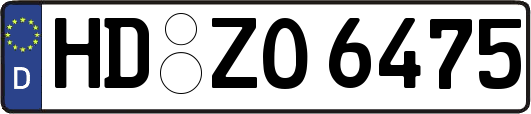 HD-ZO6475